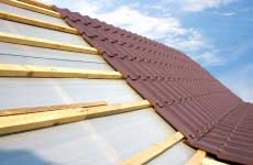 pitched roof